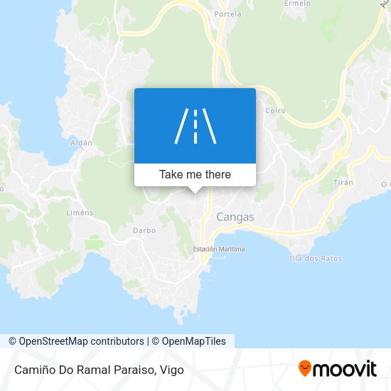 Camiño Do Ramal Paraiso map
