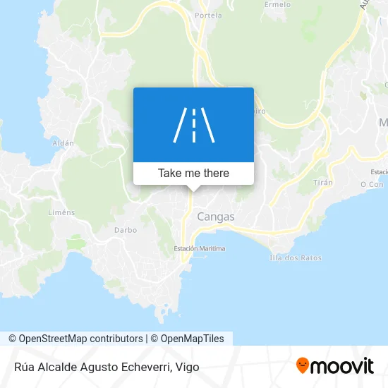 Rúa Alcalde Agusto Echeverri map