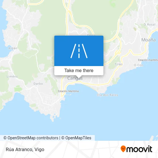 Rúa Atranco map