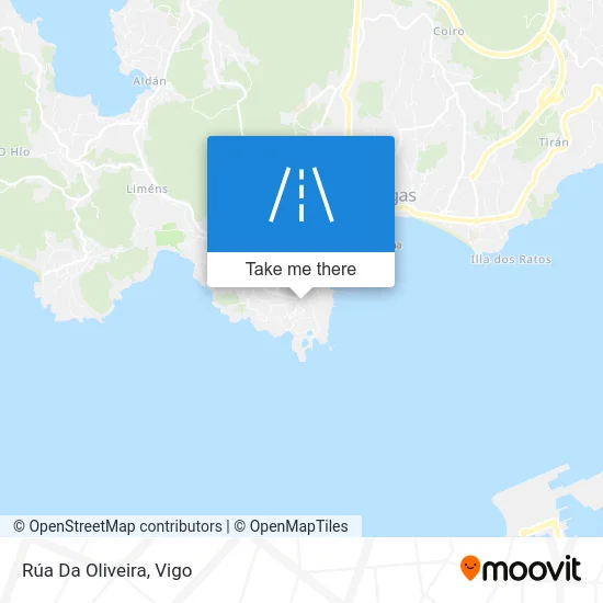 Rúa Da Oliveira map