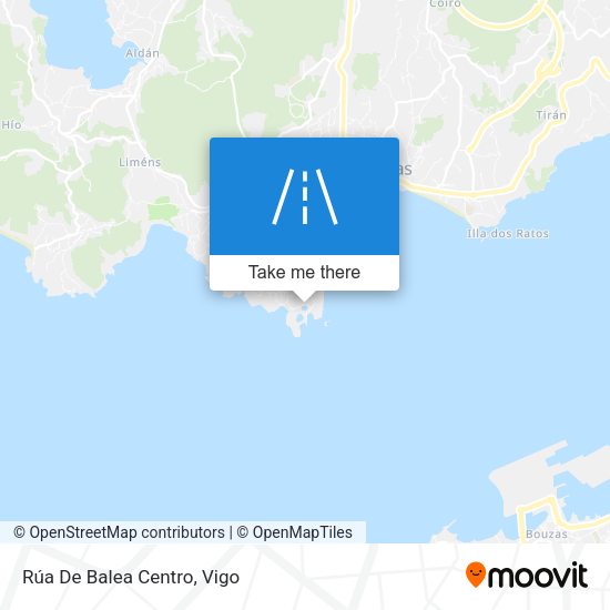 Rúa De Balea Centro map