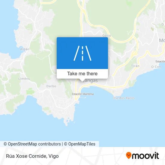 Rúa Xose Cornide map