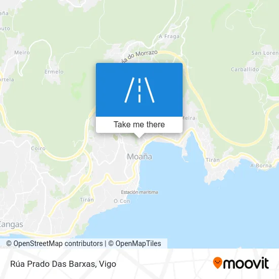 Rúa Prado Das Barxas map