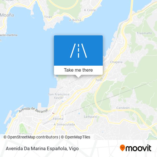 Avenida Da Marina Española map