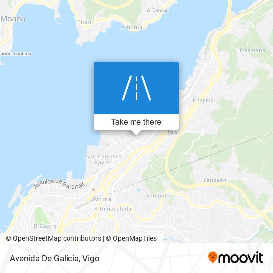 Avenida De Galicia map