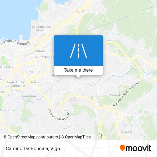 Camiño Da Bouciña map