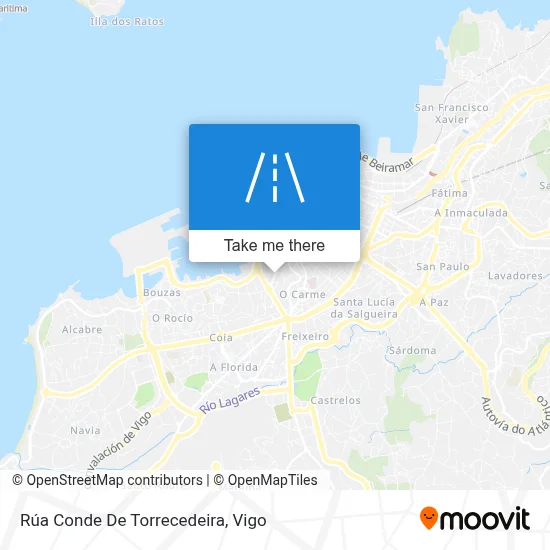 Rúa Conde De Torrecedeira map