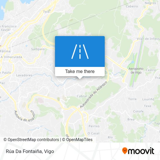 Rúa Da Fontaiña map