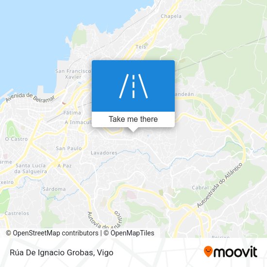 Rúa De Ignacio Grobas map