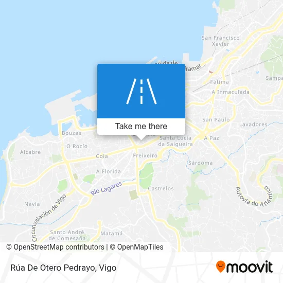 Rúa De Otero Pedrayo map