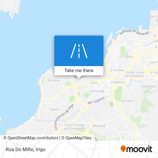 Rúa Do Miño map