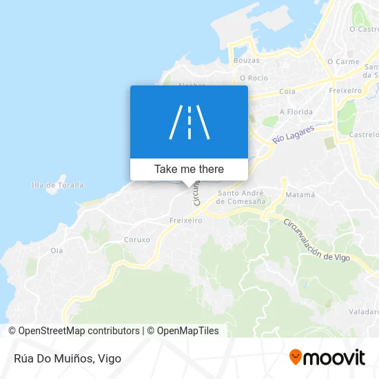 Rúa Do Muiños map