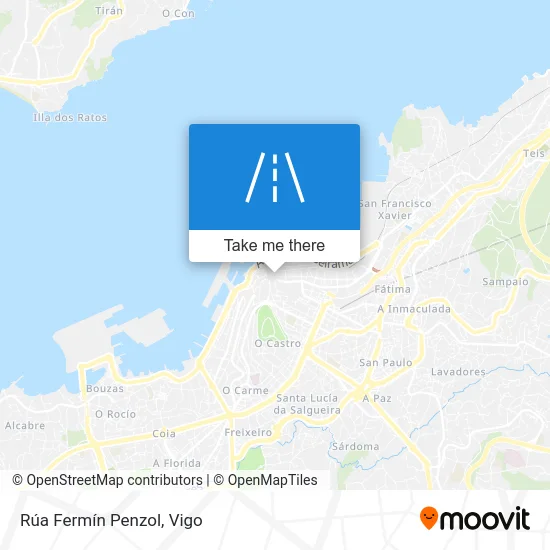 Rúa Fermín Penzol map