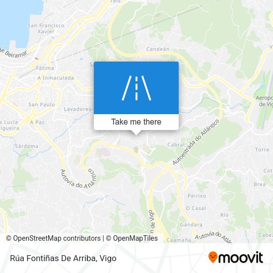 Rúa Fontiñas De Arriba map