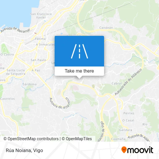 Rúa Noiana map