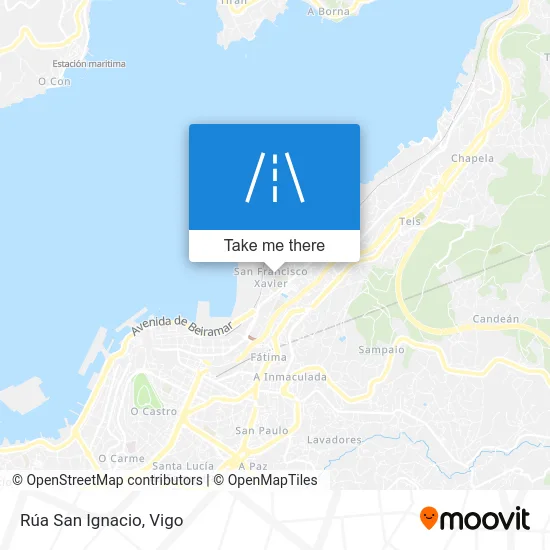 Rúa San Ignacio map