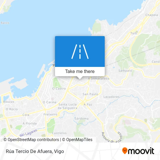 Rúa Tercio De Afuera map