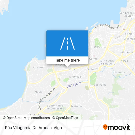 Rúa Vilagarcía De Arousa map