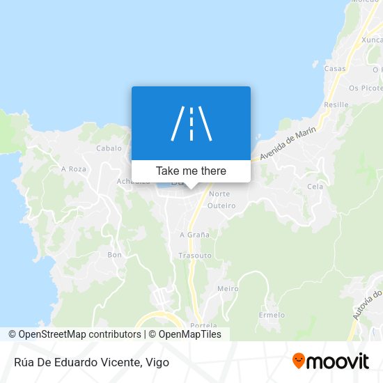 Rúa De Eduardo Vicente map