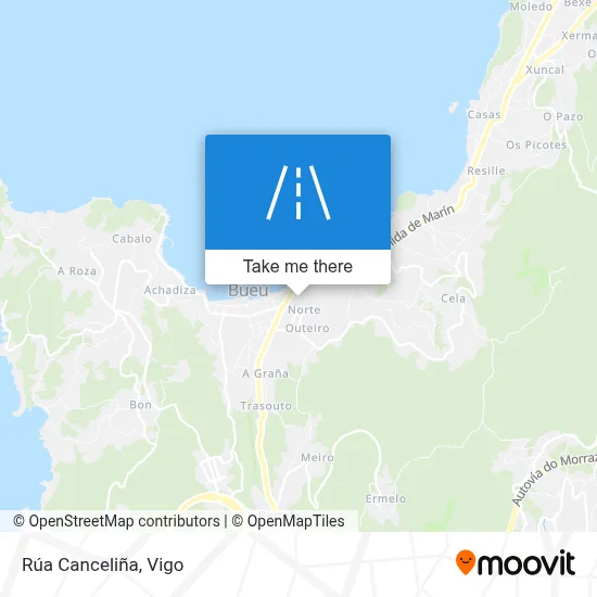Rúa Canceliña map