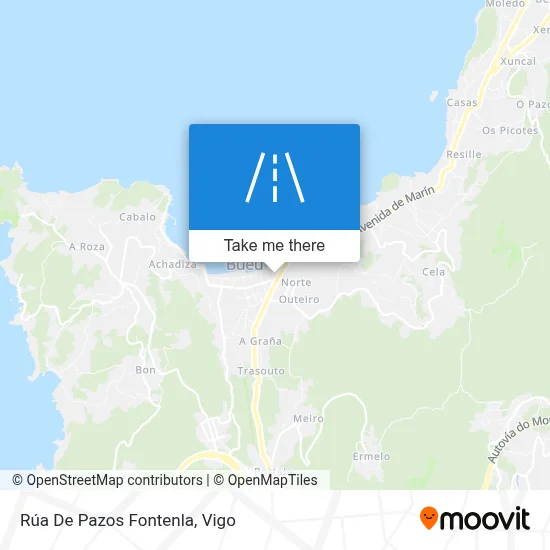 Rúa De Pazos Fontenla map