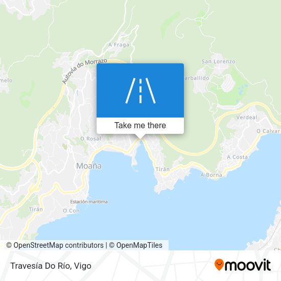 Travesía Do Río map