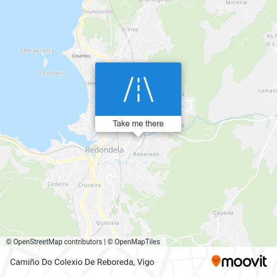 Camiño Do Colexio De Reboreda map