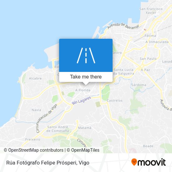 Rúa Fotógrafo Felipe Prósperi map