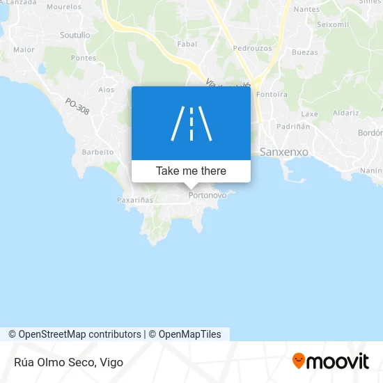 Rúa Olmo Seco map