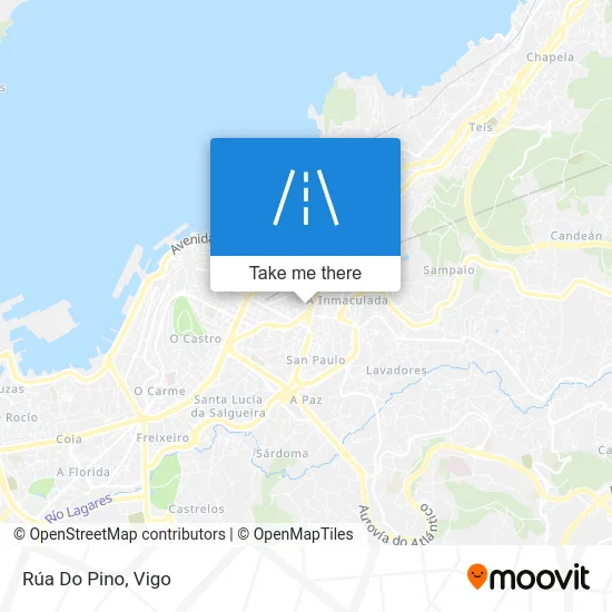 Rúa Do Pino map