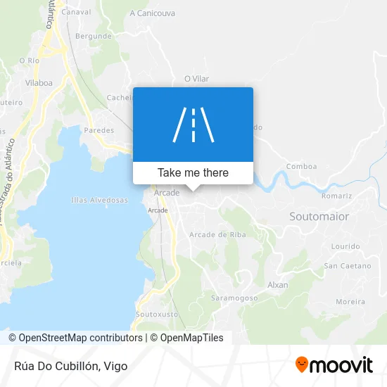 Rúa Do Cubillón map