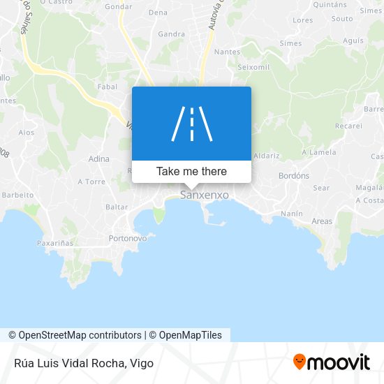 Rúa Luis Vidal Rocha map