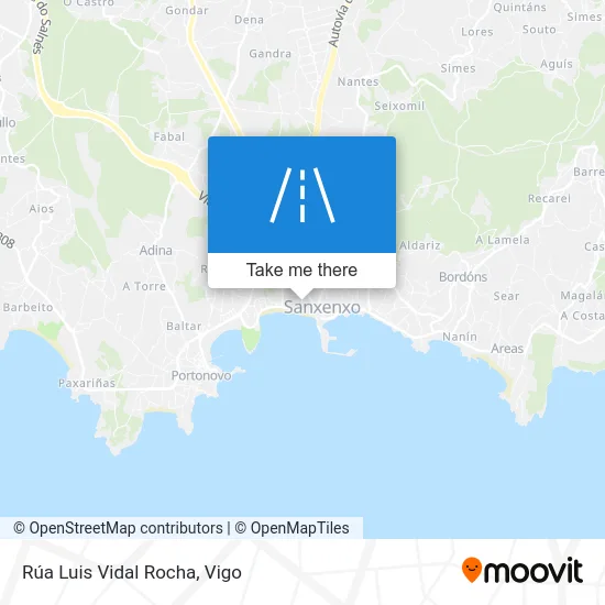 Rúa Luis Vidal Rocha map