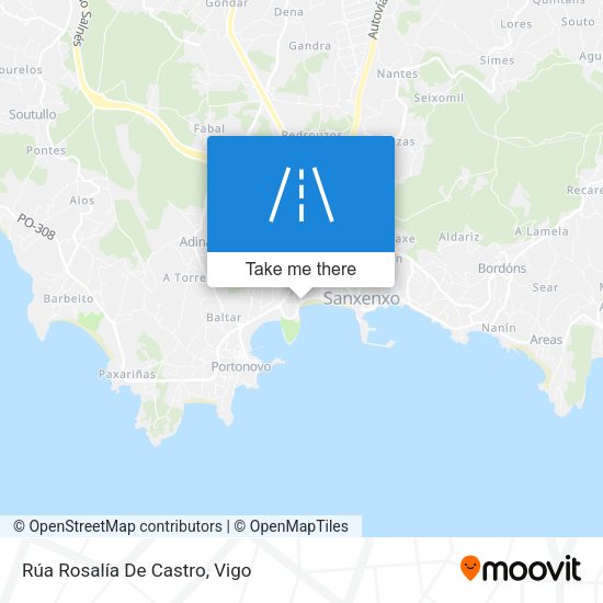 Rúa Rosalía De Castro map