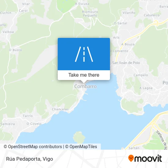 Rúa Pedaporta map