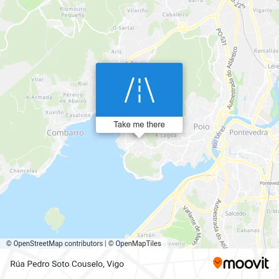 Rúa Pedro Soto Couselo map