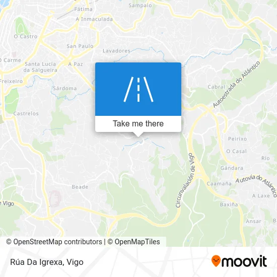 Rúa Da Igrexa map
