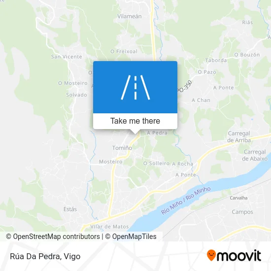 Rúa Da Pedra map