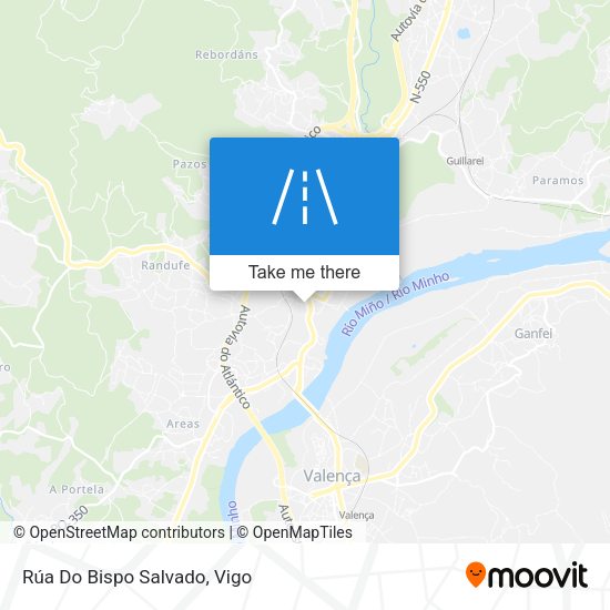 Rúa Do Bispo Salvado map