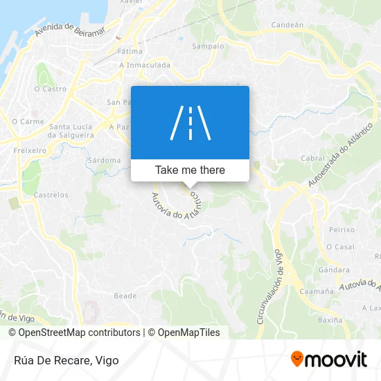 Rúa De Recare map
