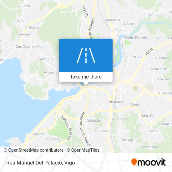 Rúa Manuel Del Palacio map