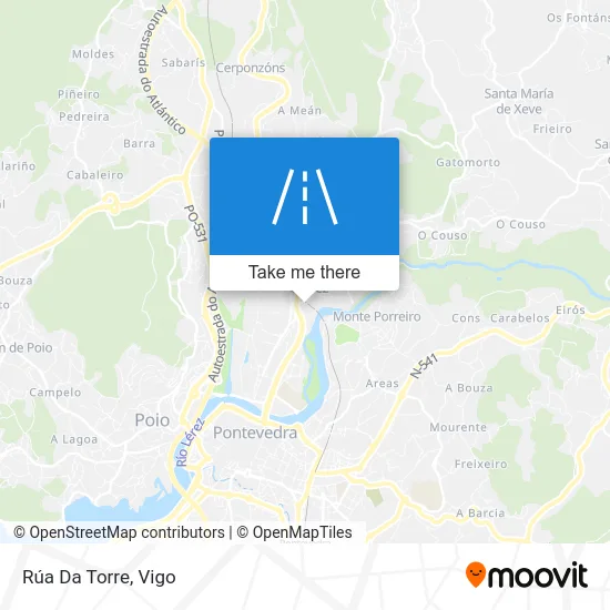 Rúa Da Torre map