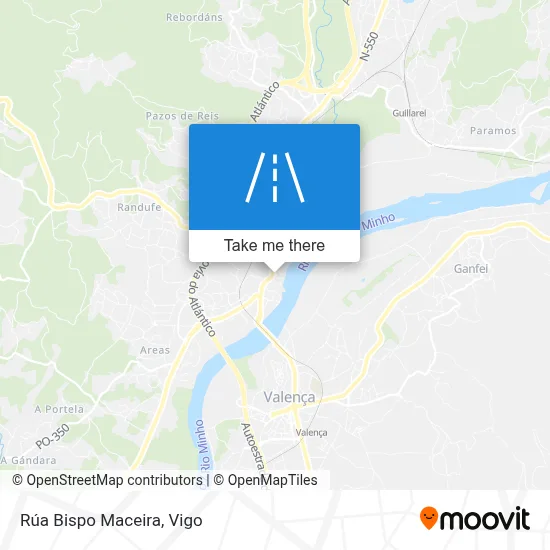 Rúa Bispo Maceira map