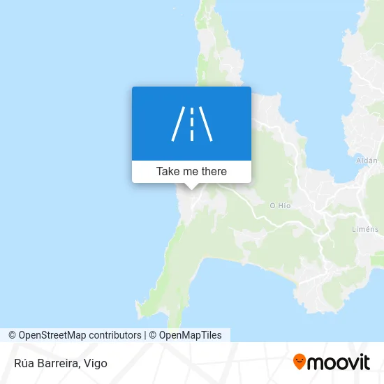 Rúa Barreira map