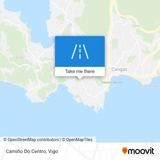 Camiño Do Centro map