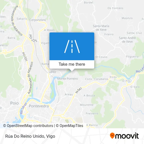 Rúa Do Reino Unido map