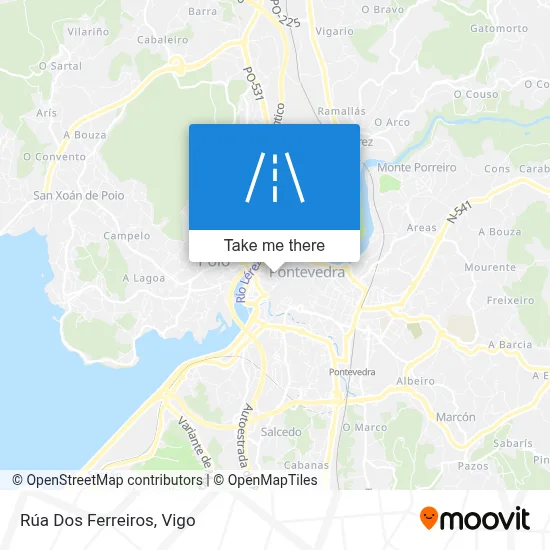 Rúa Dos Ferreiros map