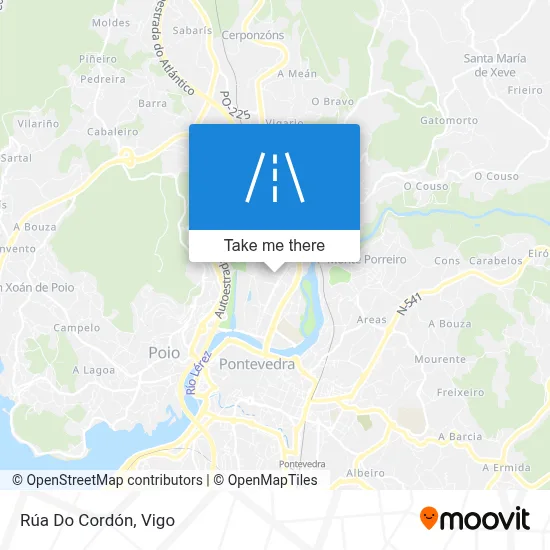 Rúa Do Cordón map