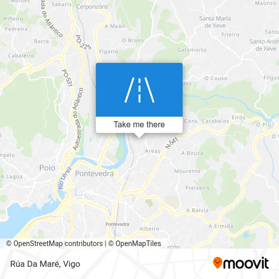 Rúa Da Maré map