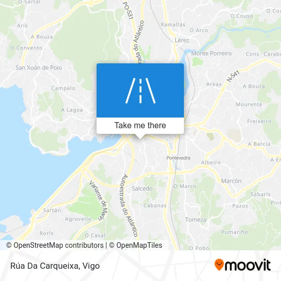 Rúa Da Carqueixa map